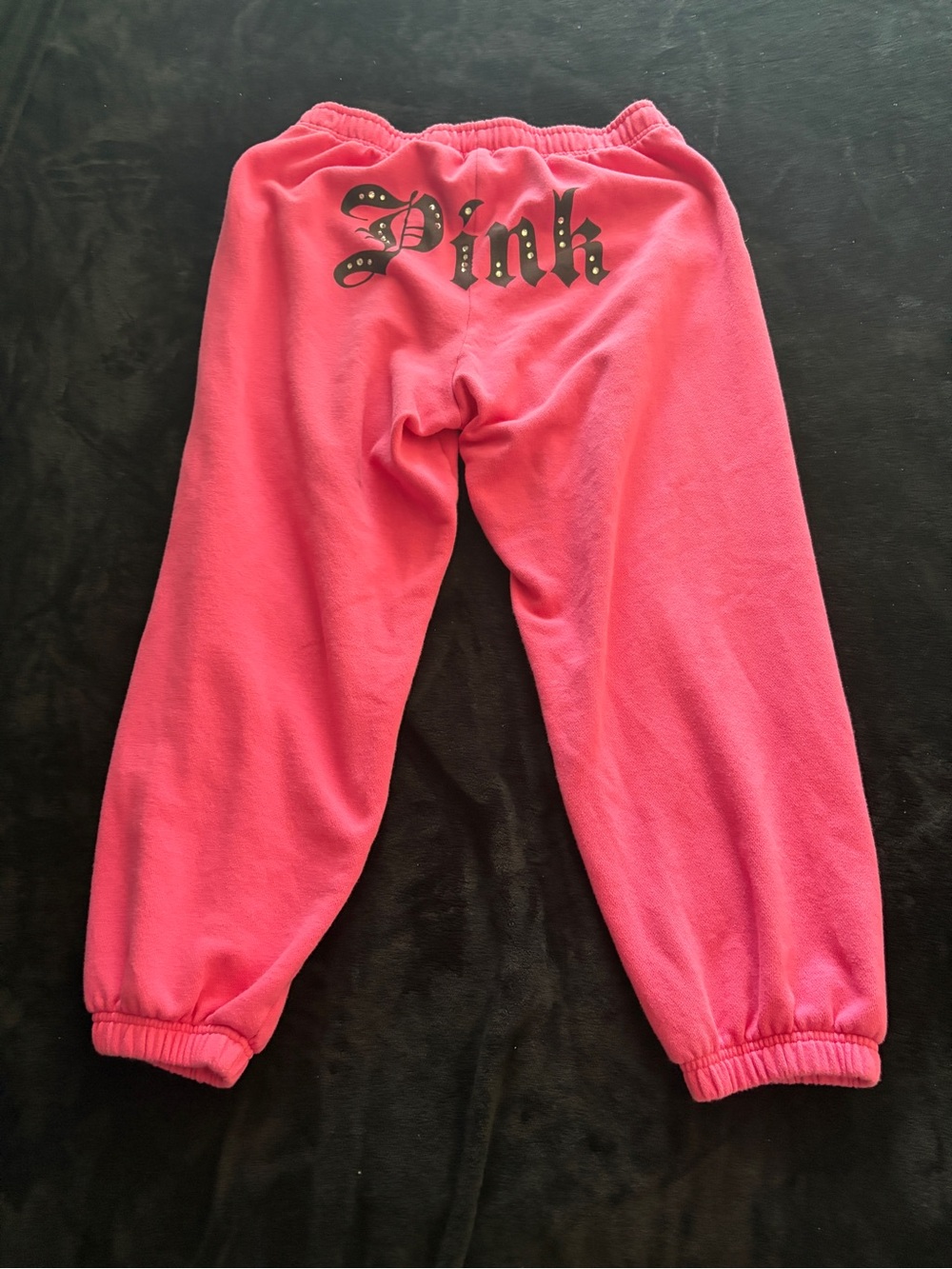 PINK Victoria's Secret Halloween Pink Fleece Sweatpants